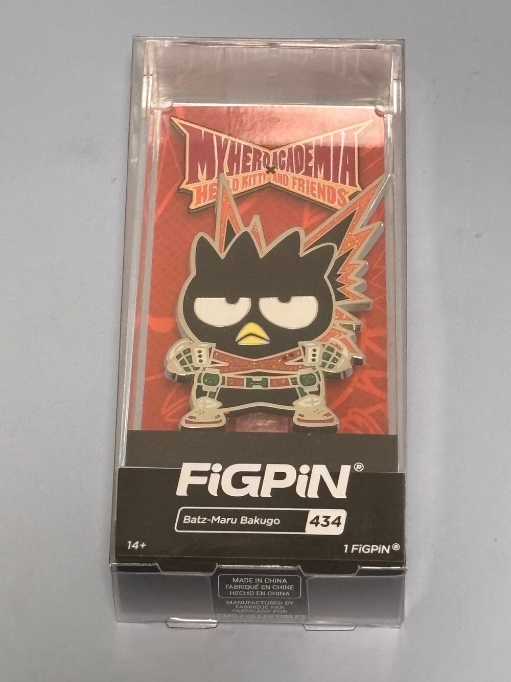 FiGPiN My Hero Academia Batz-Maru Bakugo 434 Glitter